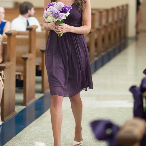 Beautiful David's Bridal dress sz 4 - Picture 5 of 5